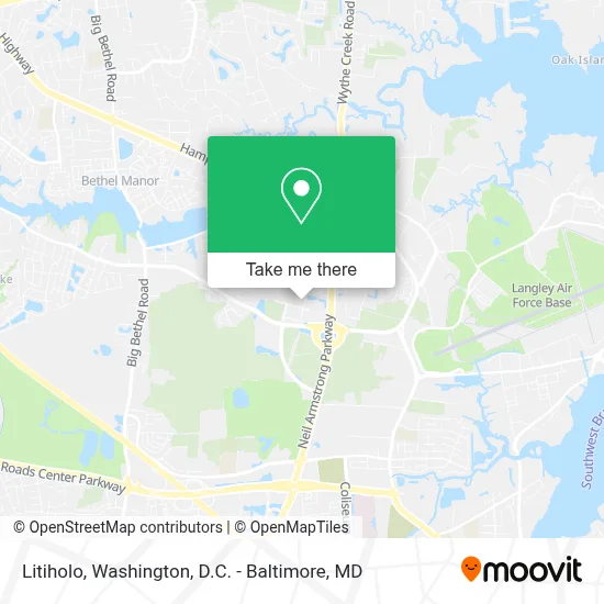 Litiholo map