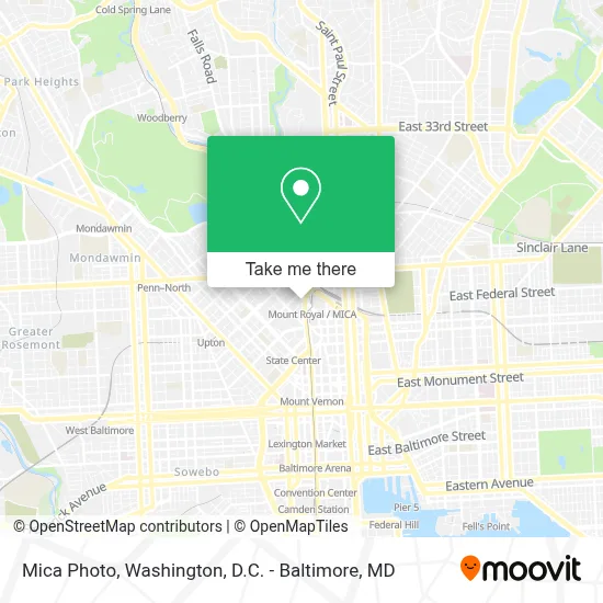 Mica Photo map
