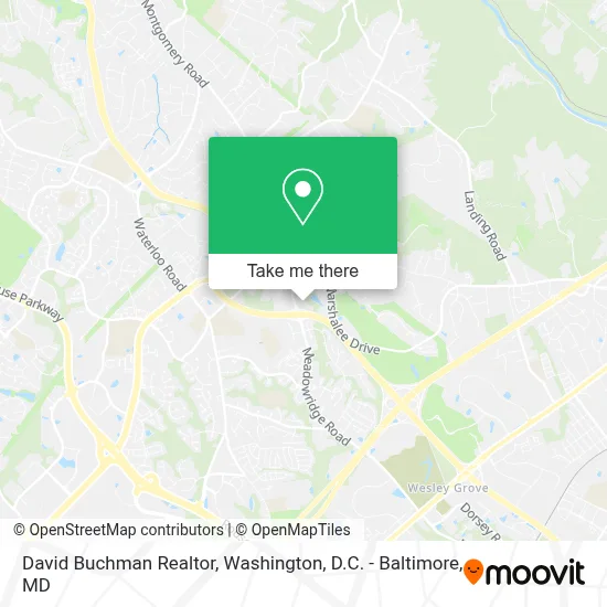 David Buchman Realtor map