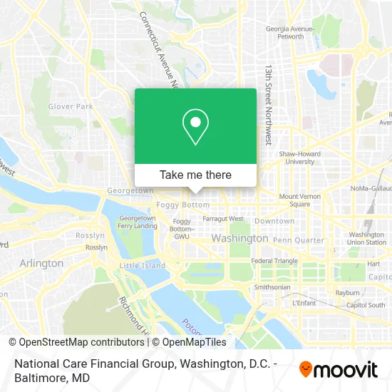 National Care Financial Group map
