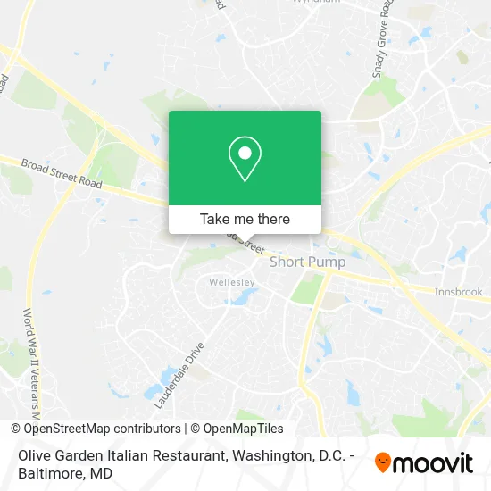 Olive Garden Italian Restaurant map