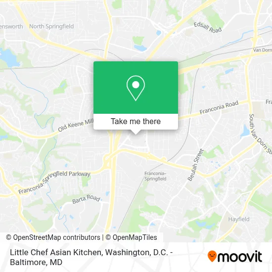 Little Chef Asian Kitchen map