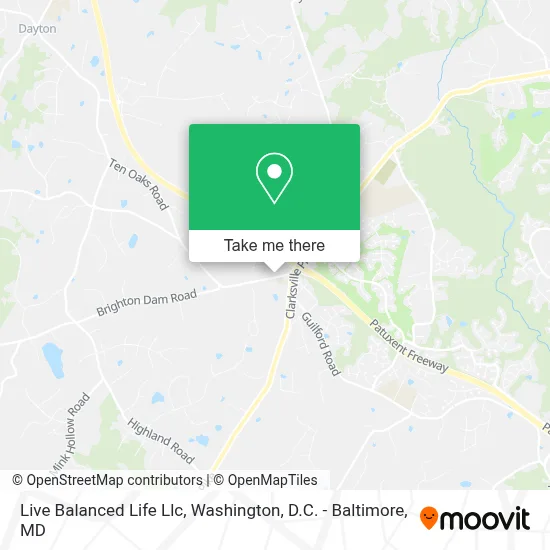 Live Balanced Life Llc map