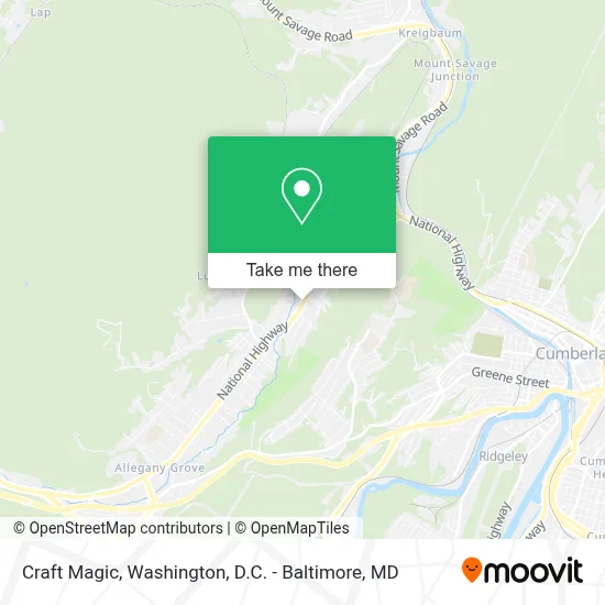 Craft Magic map