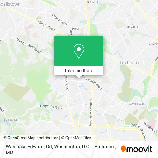 Wasloski, Edward, Od map