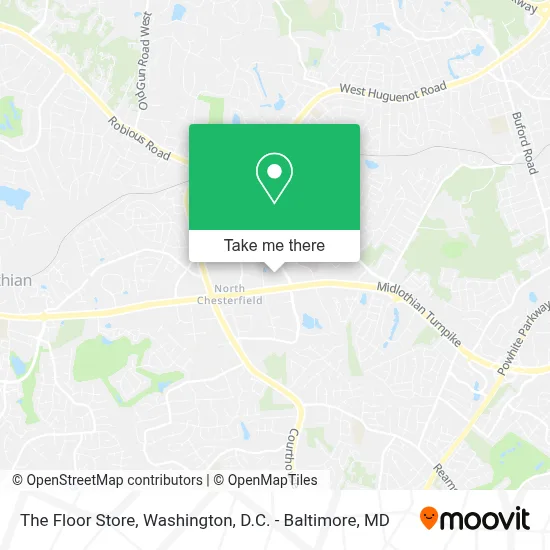 The Floor Store map