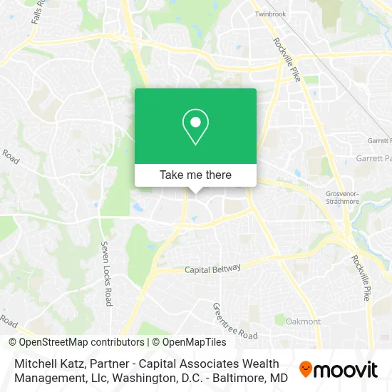 Mitchell Katz, Partner - Capital Associates Wealth Management, Llc map