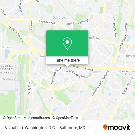 Vizual Inc map