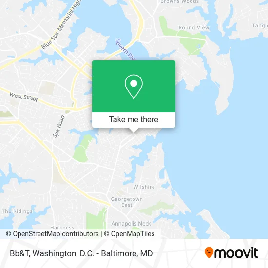 Bb&T map