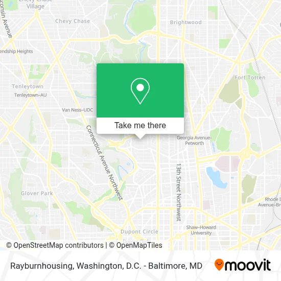 Rayburnhousing map