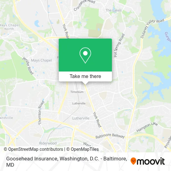 Goosehead Insurance map