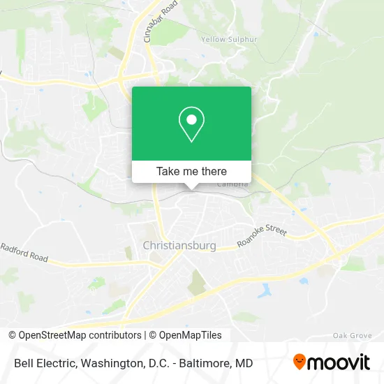 Bell Electric map