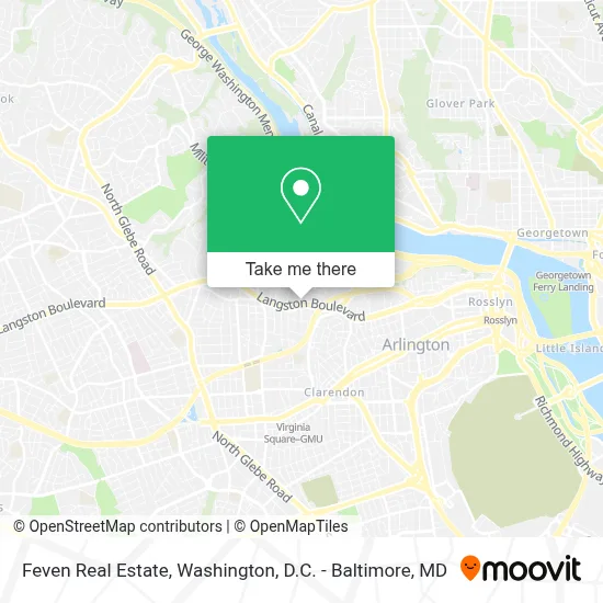 Feven Real Estate map