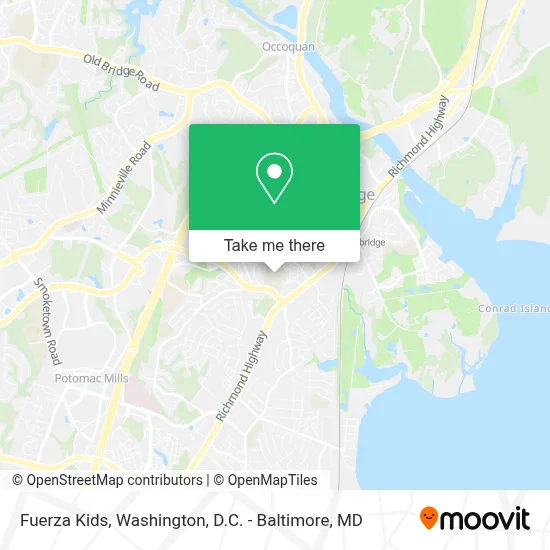 Fuerza Kids map