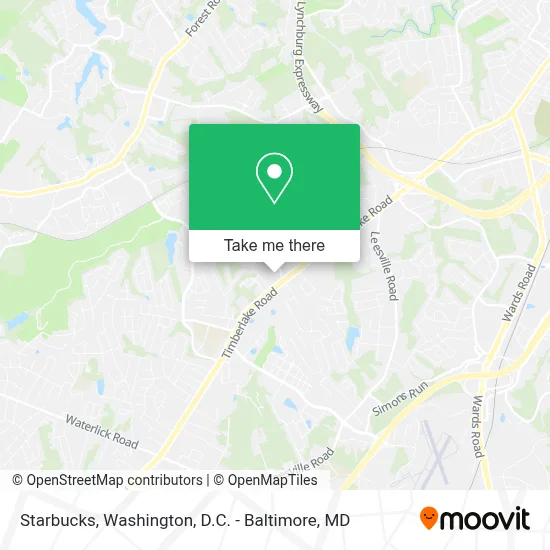 Starbucks map