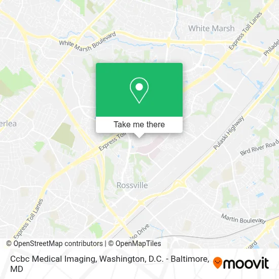 Ccbc Medical Imaging map