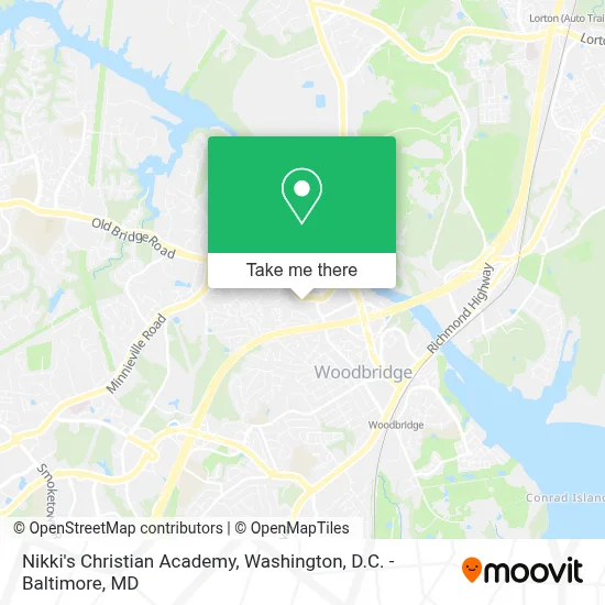 Nikki's Christian Academy map
