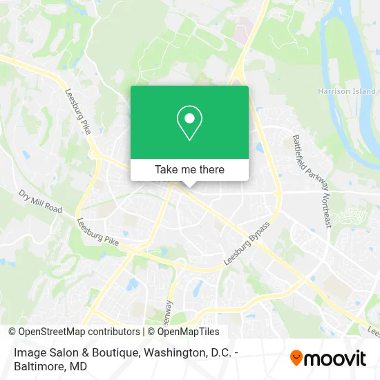 Image Salon & Boutique map