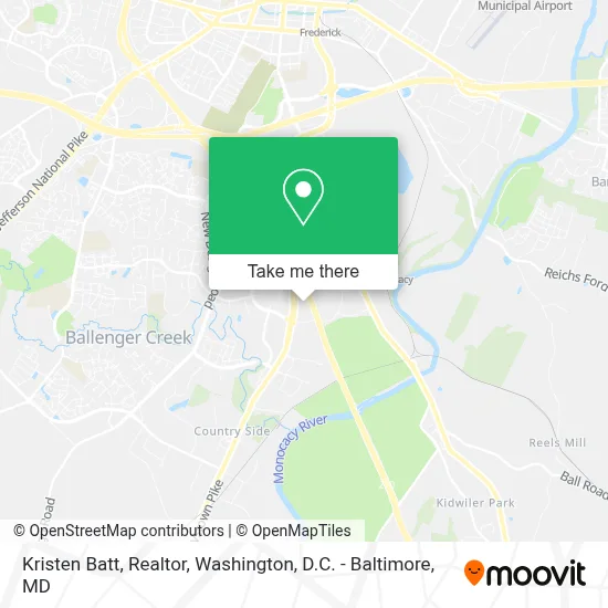 Kristen Batt, Realtor map