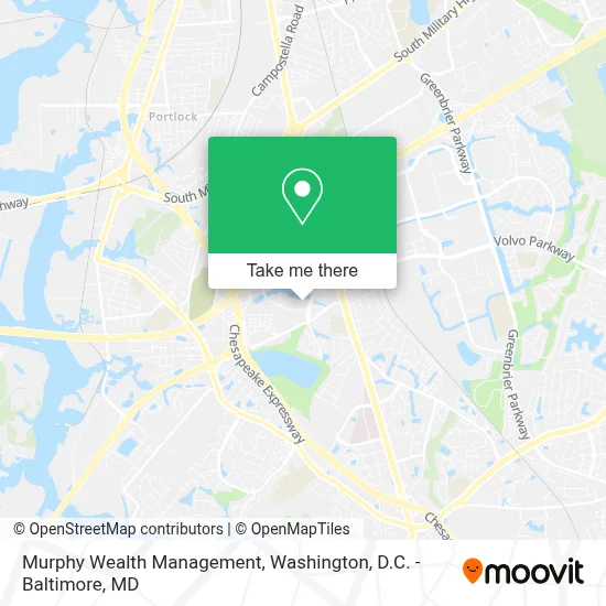 Murphy Wealth Management map