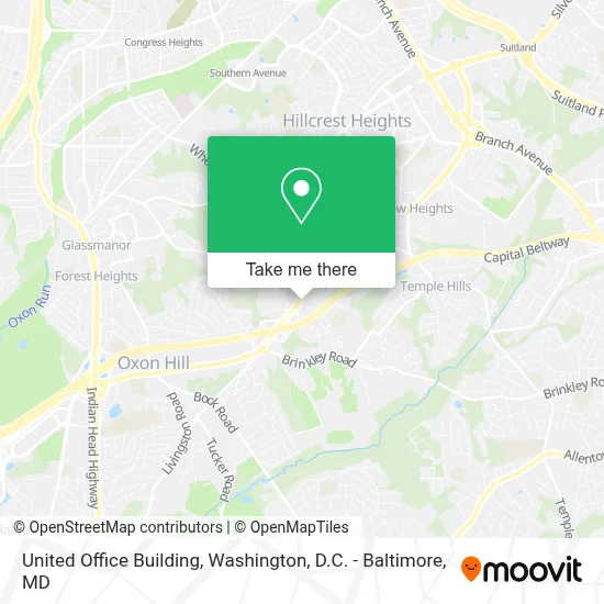 United Office Building map