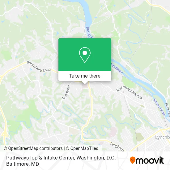 Pathways Iop & Intake Center map