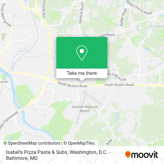 Isabel's Pizza Pasta & Subs map
