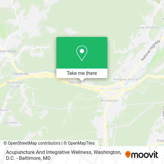 Acupuncture And Integrative Wellness map