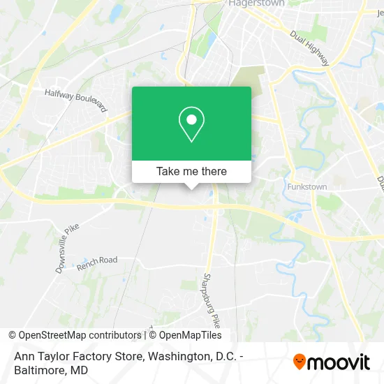 Ann Taylor Factory Store map