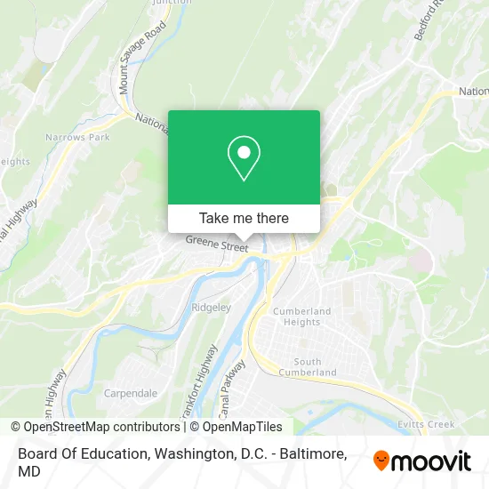 Board Of Education map