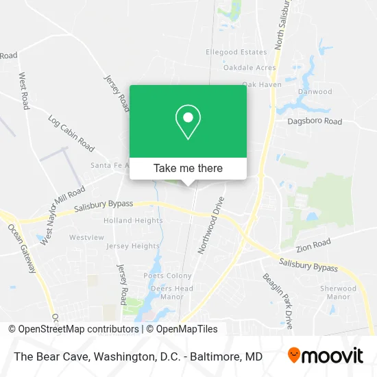 The Bear Cave map