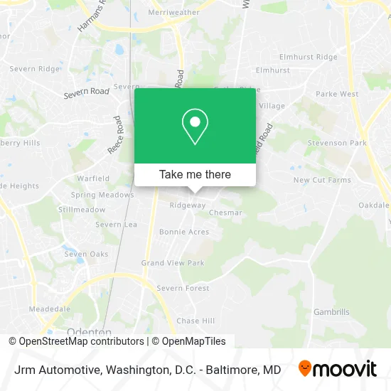 Jrm Automotive map
