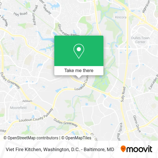 Viet Fire Kitchen map