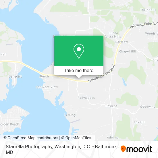 Starrella Photography map