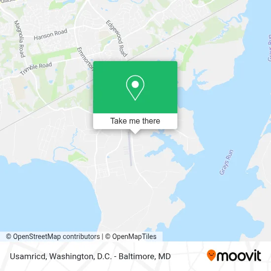 Usamricd map
