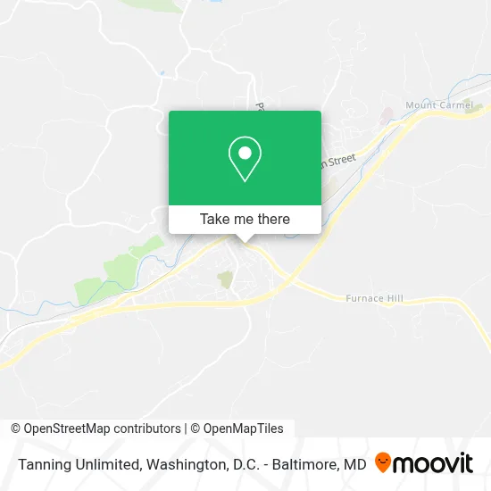 Tanning Unlimited map