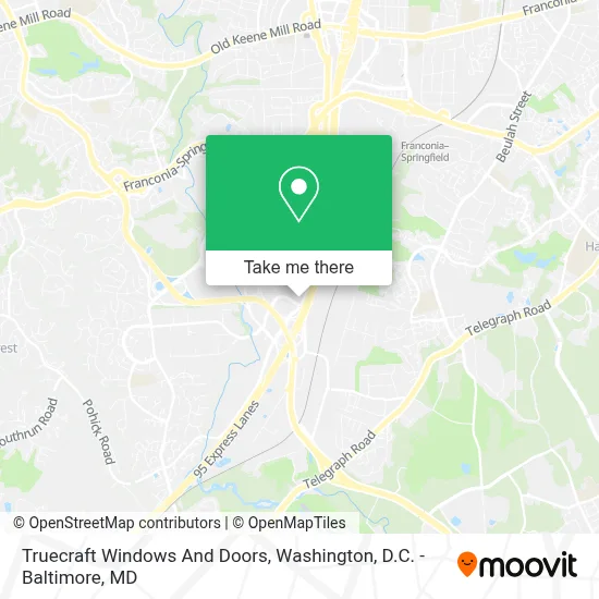 Truecraft Windows And Doors map