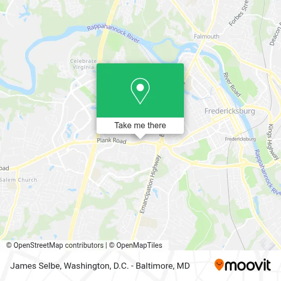 James Selbe map