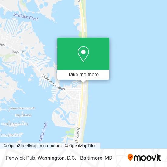 Fenwick Pub map