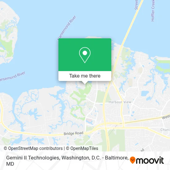 Gemini II Technologies map