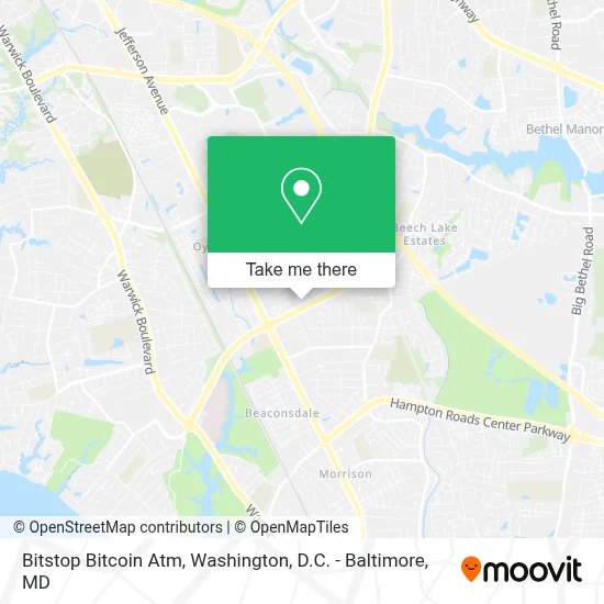 Bitstop Bitcoin Atm map