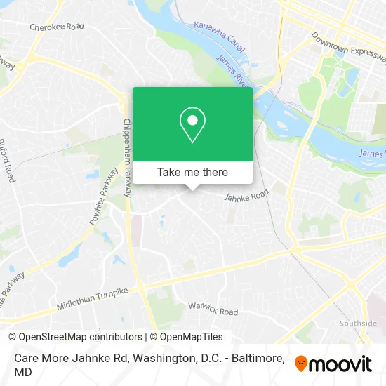 Care More Jahnke Rd map