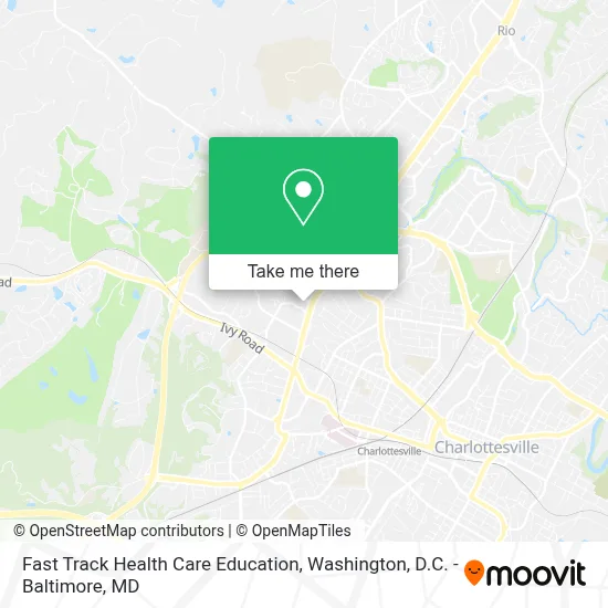 Fast Track Health Care Education map