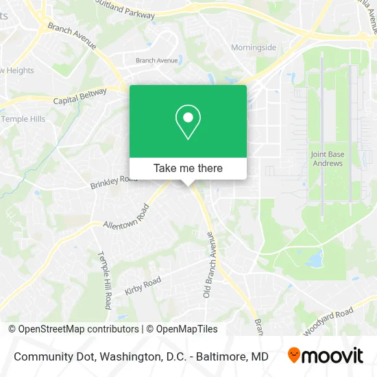 Community Dot map