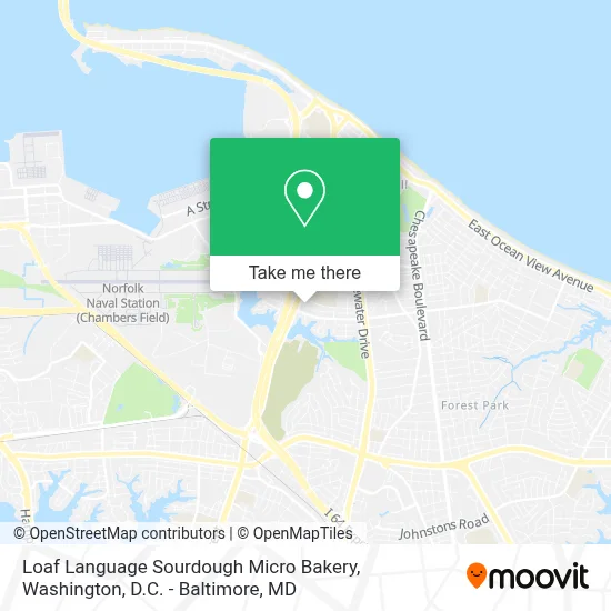 Loaf Language Sourdough Micro Bakery map
