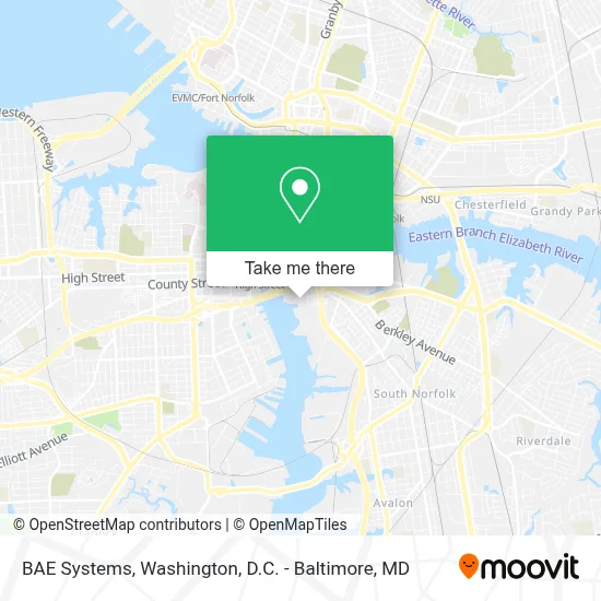 Bae Systems map