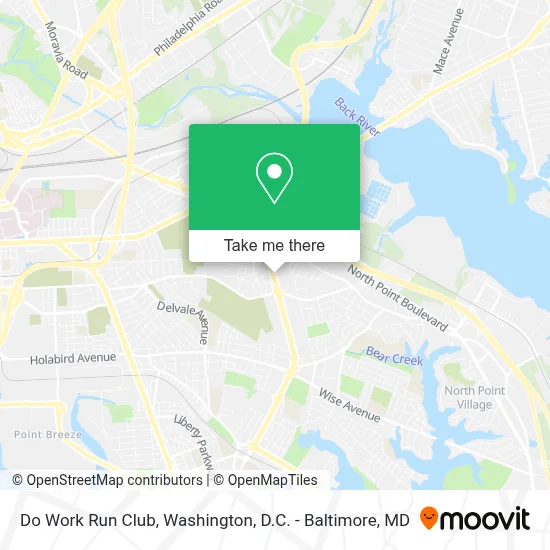 Do Work Run Club map