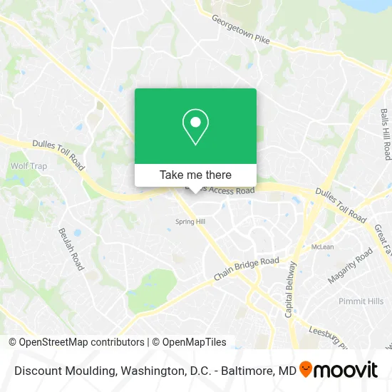 Discount Moulding map