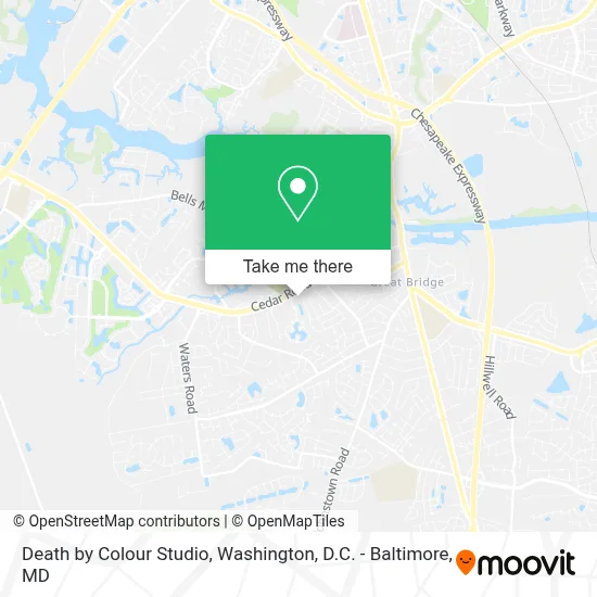 Death by Colour Studio map
