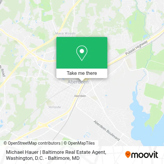 Michael Hauer | Baltimore Real Estate Agent map